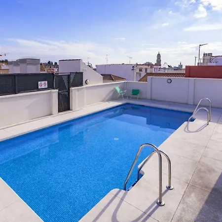 -malagasunapts- Citycentre Rooftop Pool Málaga